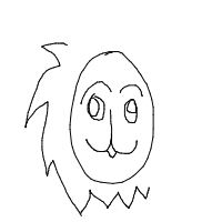 proud lion drawing by badatdrawing in Artbitrator