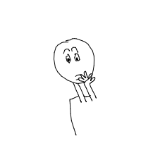 hand on chin drawing by karlienpienaar in Artbitrator