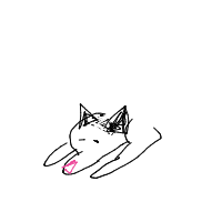 sleepy dog drawing by adhdisomfg in Artbitrator