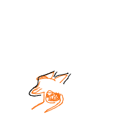 sneaky fox drawing by adhdisomfg in Artbitrator
