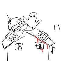 haunted house drawing by jellybea in Artbitrator