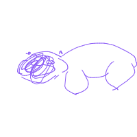 hippo drawing by adhdisomfg in Artbitrator