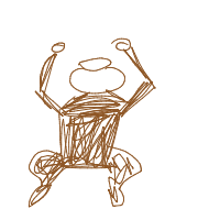 monkey drawing by adhdisomfg in Artbitrator