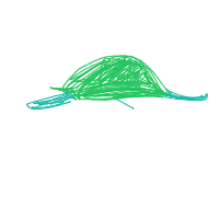 sea turtle drawing by adhdisomfg in Artbitrator