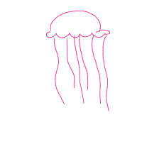 jellyfish drawing by adhdisomfg in Artbitrator