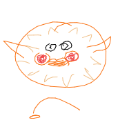 pufferfish drawing by adhdisomfg in Artbitrator