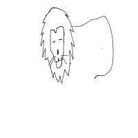 sleeping lion drawing by lullilaal in Artbitrator