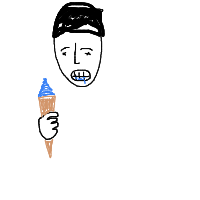 brain freeze drawing by hyahoo in Artbitrator