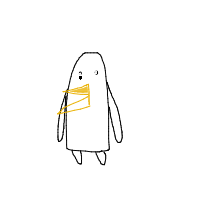 excited penguin drawing by sashaspeed in Artbitrator