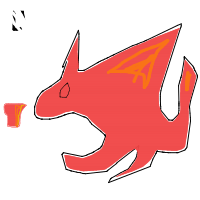 dragon drawing by charleighj in Artbitrator