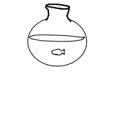 fish in bowl drawing by jupiter in Artbitrator