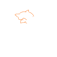 sleeping cat drawing by 67sicksiben67 in Artbitrator