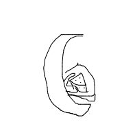 moon eating cheese drawing by 9ghj23 in Artbitrator