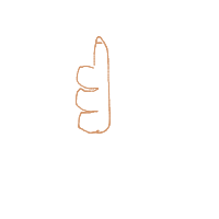 thumbs up drawing by simi in Artbitrator