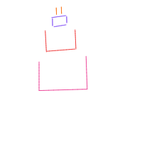 birthday cake drawing by simi in Artbitrator