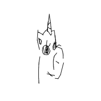 unicorn drawing by meylain in Artbitrator