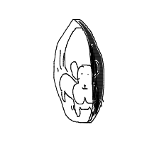 hamster on wheel drawing by dbouman72 in Artbitrator