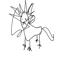 lion roaring drawing by varsha in Artbitrator