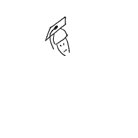 graduation day drawing by kikix in Artbitrator
