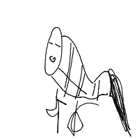 zebra drawing by varsha in Artbitrator