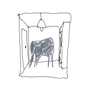 elephant in room drawing by novaastrolonia in Artbitrator