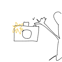 taking photo drawing by andris in Artbitrator