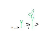 plant growing timelapse drawing by raniashusband in Artbitrator