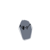 rock with sunglasses drawing by raniashusband in Artbitrator