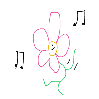 flower dancing drawing by ryry in Artbitrator