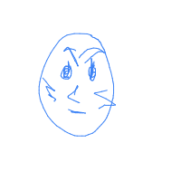 angry face drawing by yuknow in Artbitrator