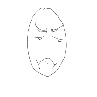 angry face drawing by reii_u in Artbitrator