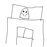 haunted house drawing by oioi036497 in Artbitrator