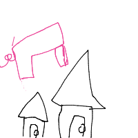 when pigs fly drawing by oioi036497 in Artbitrator