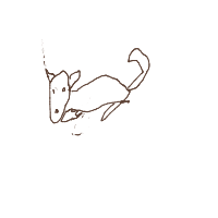 sleepy dog drawing by blaze in Artbitrator