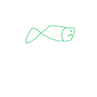 grumpy fish drawing by blaze in Artbitrator