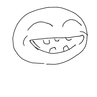 laughing drawing by rifqi in Artbitrator