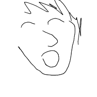 yawning drawing by rifqi in Artbitrator