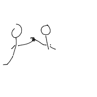 epic handshake drawing by player-tcnd6dauu in Artbitrator