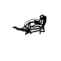 sleeping cat drawing by larisa934u93 in Artbitrator