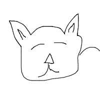 sleeping cat drawing by jasminepinke in Artbitrator