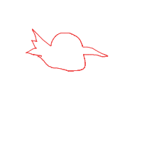 angry bird drawing by jasminepinke in Artbitrator