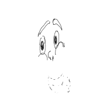 surprised face drawing by ash_ in Artbitrator