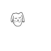 sleepy dog drawing by potatostarrr in Artbitrator