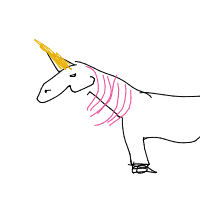 unicorn drawing by adhdisomfg in Artbitrator