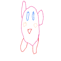 kirby drawing by rose333 in Artbitrator
