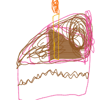 piece of cake drawing by ithaelol in Artbitrator