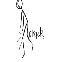break a leg drawing by cato in Artbitrator