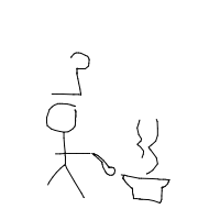 chef cooking drawing by spookypickle in Artbitrator