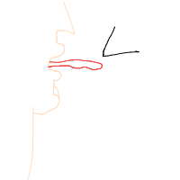 tip of tongue drawing by vkkm in Artbitrator