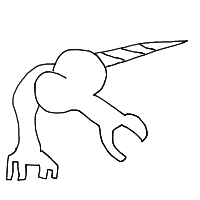 unicorn drawing by walentino in Artbitrator
